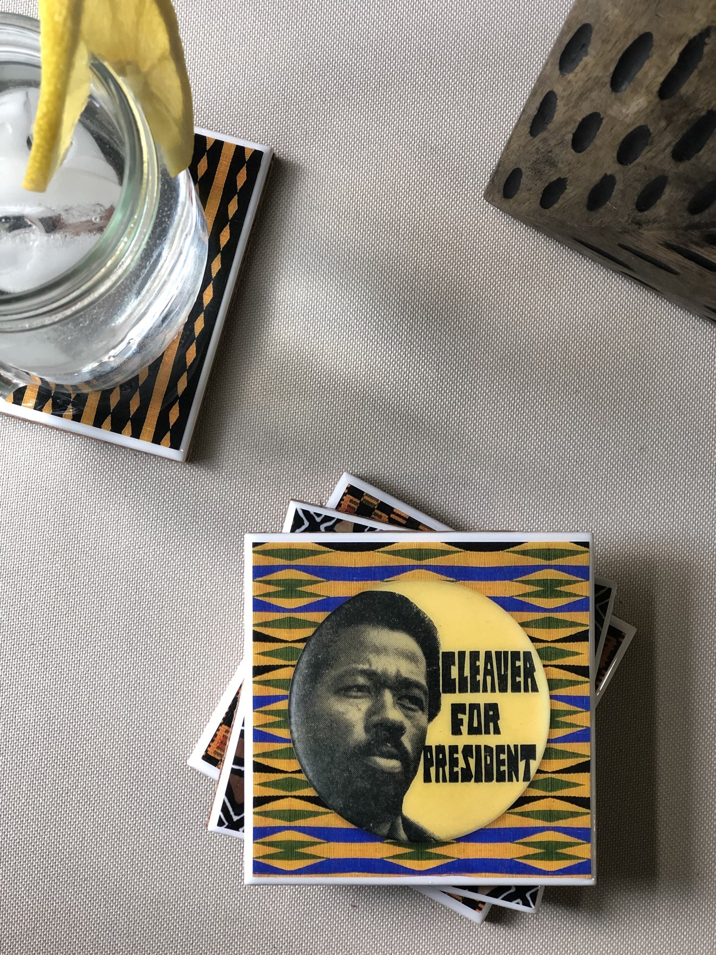 The Black Vote Coaster Set
