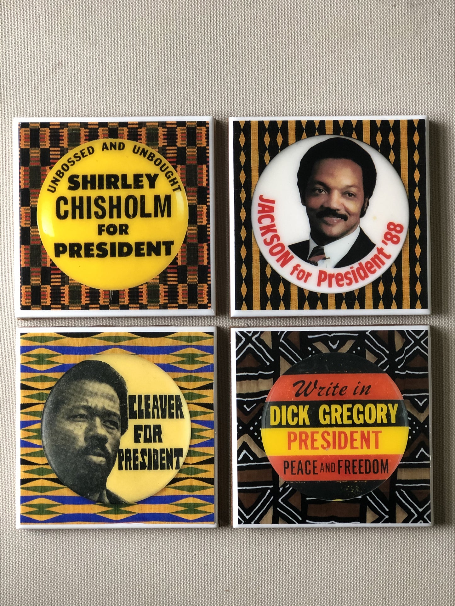 The Black Vote Coaster Set