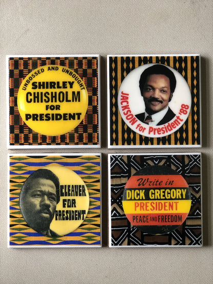 The Black Vote Coaster Set